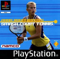 Anna Kournikova's Smash Court Tennis PAL Playstation PAL box art